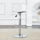 Modern minimalist bar chairs and bar stools. Can rotate 360 ° and adjust lifting. PET backrest and PU seats. Set of 2. Suitable for bars, restaurants, and front desk cashiers.