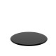 32 Inch Round Tempered Glass Table Top black Glass 1/2" Inch Thick Beveled Polished Edge