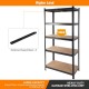 2000LBS Capacity Garage Storage Shelves Heavy Duty