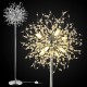 Crystal Floor Lamp for Bedroom, Floor Lamp for Living Room, Elegant Standing Lamp, 69 Inch Tall Pole Lamp, Modern Floor Lamp for Room Decor, 32 Firework Crystal Harnesses Included, Chrome Finish