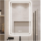 LED Bathroom Mirror 24 Inchx 32 Inch, Stepless Dimmable Wall Mirrors with Anti-Fog, Shatter-Proof, Memory, 3 Colors Vanity Mirror(Horizontal/Vertical)