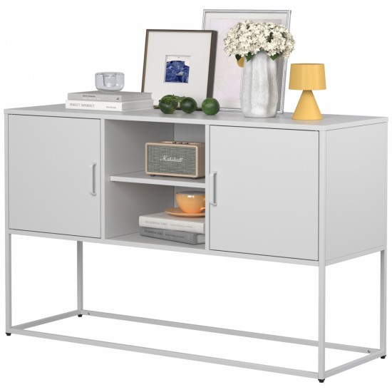 Modern Sideboard Buffet with Plenty of Storage Space - Anti-tilt mechanism, Elegant handles, Silent Magnetic closures and Eco-friendly finishes for Kitchen, Dining Room,Bed Room and Living Room