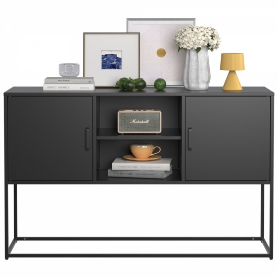 Modern Sideboard Buffet with Plenty of Storage Space - Anti-tilt mechanism, Elegant handles, Silent magnetic closure and Eco-friendly finish for kitchen, dining room and living room.