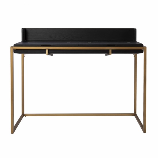 Caldlin Flip-Top Desk w/ Storage