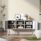 Modern Sideboard Buffet with Plenty of Storage Space - Anti-tilt mechanism, Elegant handles, Silent Magnetic closures and Eco-friendly finishes for Kitchen, Dining Room,Bed Room and Living Room