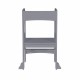 Child Standing Tower, Step Stools for Kids, Toddler Step Stool for Kitchen Counter,Gray