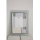 40*24 Inch LED Bathroom Mirror Vanity Mirrors with Front Lights Wall Mounted Anti-Fog Frameless Make Up Mirror with Light 5 mm Copper-Free Silver Mirror Horizontal or Vertical