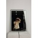 40*24 Inch LED Bathroom Mirror Vanity Mirrors with Front Lights Wall Mounted Anti-Fog Frameless Make Up Mirror with Light 5 mm Copper-Free Silver Mirror Horizontal or Vertical