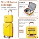 Luggage Sets 4 Piece(14/20/24/28), Expandable Lightweight Suitcase with 4 Double 360 Degrees Mute Spinner Wheels PP Materials Durable TSA Lock Travel Luggage