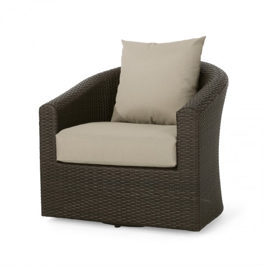 DARIUS SWIVEL CLUB CHAIR