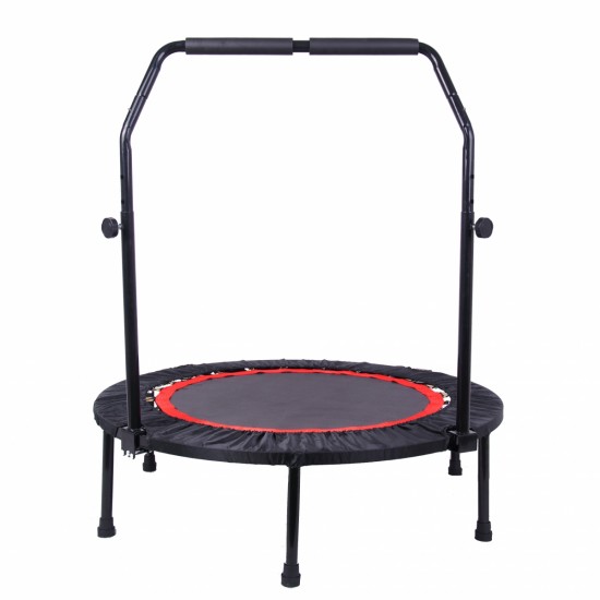 40 Inch Mini Exercise Trampoline for Adults or Kids  Indoor Fitness Rebounder Trampoline with Safety Pad  Max. Load 300LBS