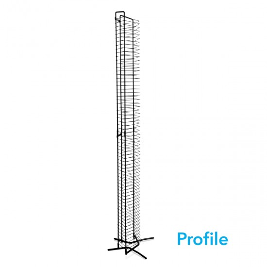 Media Tower, Wall Mounted or Freestanding, Made from Heavy-Gauged Steel