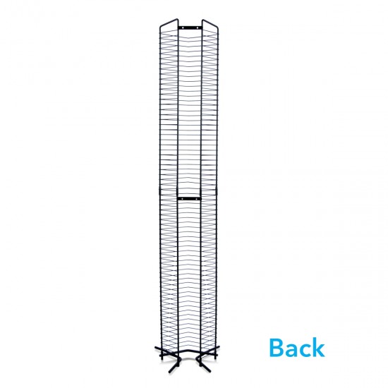 Media Tower, Wall Mounted or Freestanding, Made from Heavy-Gauged Steel