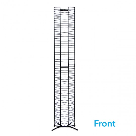 Media Tower, Wall Mounted or Freestanding, Made from Heavy-Gauged Steel