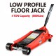 Floor Jack, 4 Ton Low Profile Floor Jack, Heavy-Duty Steel Racing Floor Jack with dual  Piston Quick Lift Pump, Floor Jack Lifting Range 4 Inch-21 Inch