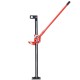 High Lift Farm Jack, 48 Inch Utility Farm Jack, 7000 lbs Capacity Ratcheting Off Road Utility Jack, Heavy-Duty Farm Jack for Tractor, Truck, SUV, Bumper Lift, RED