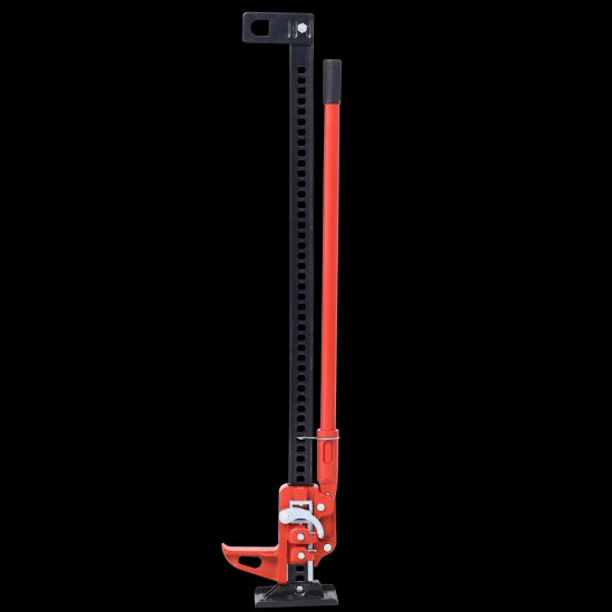 High Lift Farm Jack, 48 Inch Utility Farm Jack, 7000 lbs Capacity Ratcheting Off Road Utility Jack, Heavy-Duty Farm Jack for Tractor, Truck, SUV, Bumper Lift, RED