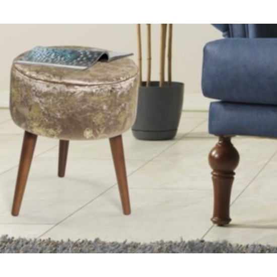 Flora Ottoman 108 Light Brown