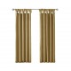 Twist Tab Lined Window Curtain Panel(Only 1 Pc Panel)