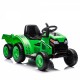 12V Kids Ride On Electric Tractor Black Knight,Kids Ride On Toy.2WD,Non-skid tires, steering wheel, foot pedal,With Removable storage tug,Light,Bluetooth,Music,MP3,USB,Power Display For Kids Aged 3+.