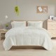 Shaggy Long Fur Comforter Mini Set