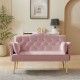 PINK 2 SEATER SOFA