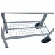 Aveyas Mobile Metal Raised Garden Bed Cart with Legs, Elevated Tall Planter Box with Wheels for Outdoor Indoors House Patio Backyard Vegetables Tomato DIY Herb Grow (Gray)