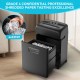 Paper Shredder,18-Sheet High Security Level P-4 Heavy Duty Paper/Card Shredder for Home Office by 5.28 Gallons Pullout Waste Bin (ETL)