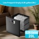 Paper Shredder,18-Sheet High Security Level P-4 Heavy Duty Paper/Card Shredder for Home Office by 5.28 Gallons Pullout Waste Bin (ETL)