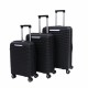 2303BLack       Hardside Luggage Sets 3 Pieces, Expandable Luggages Spinner Suitcase with TSA Lock Lightweight Carry on Luggage 19inch 23inch 27inch