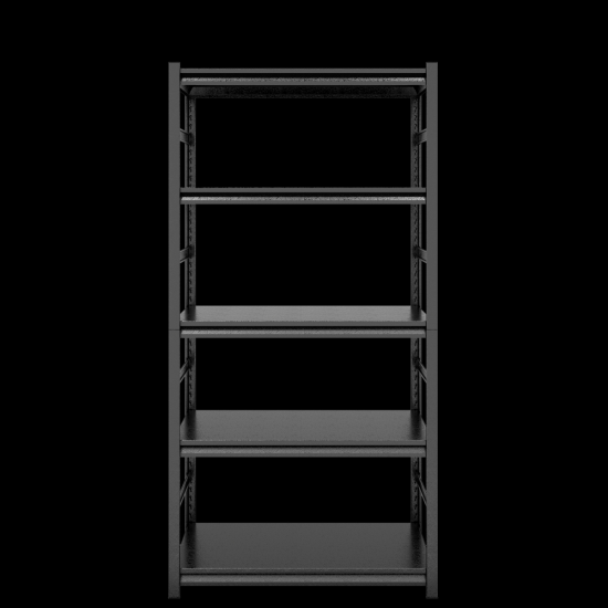 Adjustable Heavy Duty Metal Shelving - 5-Tier Storage Shelves, 2000LBS Load, Kitchen, Garage, Pantry H63 * W31.5 * D15.7