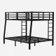 Metal Full XL over Queen Bunk Bed for Teens and Adults,Space-Saving/Noise Reduced/No Box Spring Needed(Expect arrive date 2024/6/27)