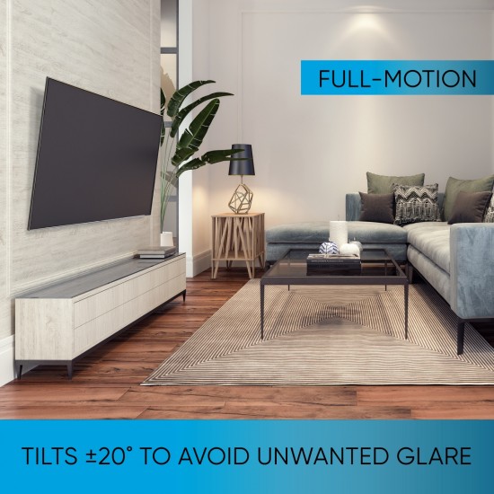 Full Motion, Crafted Steel, TV Mount