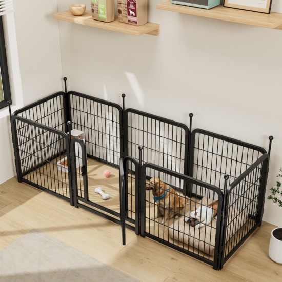 Dog Playpen 8 Panels 24