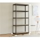 Storage Shelves -  5 Tier Adjustable Garage Storage Shelving, Heavy Duty Metal Storage Utility Rack Shelf Unit for Warehouse Pantry Closet Kitchen, 23.6 Inch x 15.7 Inch x 47.2 Inch, Black