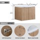 Bathroom Cabinet With Sink,Soft Close Doors,Float Mounting Design,24 Inch For Small Bathroom,24x18-00624 IMO(KD-Packing)