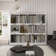 Cubbyhole storage, 10-shelf Bookcase