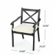 2PC DINING CHAIR