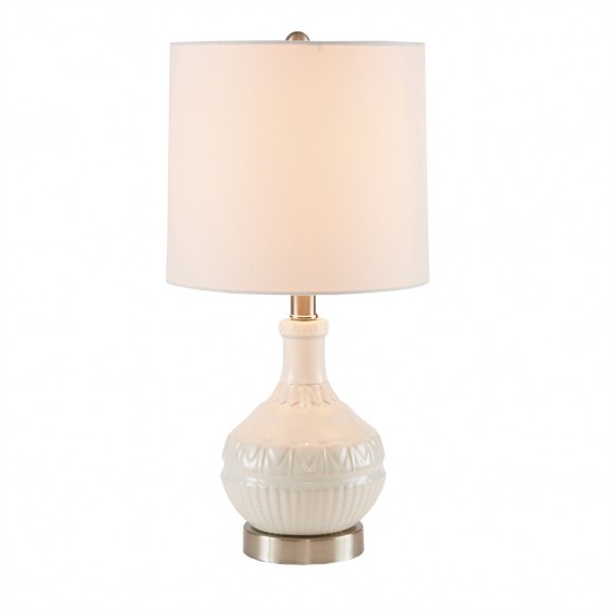 Gypsy Embossed Boho Table Lamp