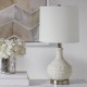 Gypsy Embossed Boho Table Lamp