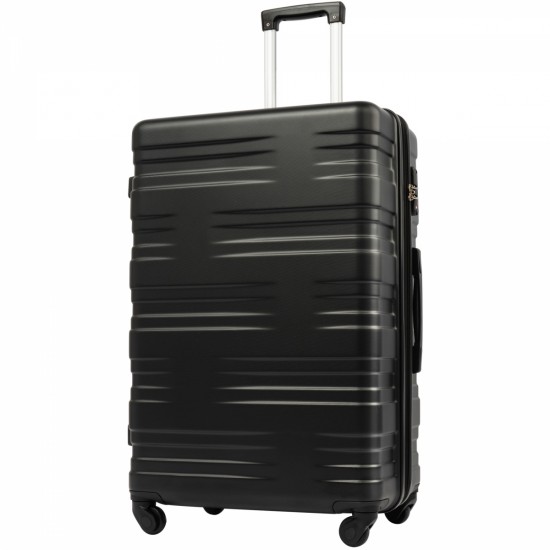 Luggage with TSA Lock Spinner Wheels Hardside Expandable Luggage Travel Suitcase Check In Luggage ABS 24 Inch