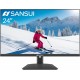 Sansui Monitor 24 inch IPS FHD 1080P 75HZ HDR10 Computer Monitor with HDMI,VGA,DP Ports Frameless/Eye Care/Ergonomic Tilt/Speakers Built-in(ES-24X5A HDMI Cable Included)