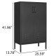 Suitable for steel storage cabinets in living rooms, kitchens, and bedrooms, 2 door miscellaneous storage cabinet, garage tool storage cabinet, and office file cabinet 2 movable partitions