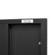 Suitable for steel storage cabinets in living rooms, kitchens, and bedrooms, 2 door miscellaneous storage cabinet, garage tool storage cabinet, and office file cabinet 2 movable partitions