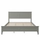 Modern Gray Solid Wood Queen Platform Bed(old sku:WF283525AAE)