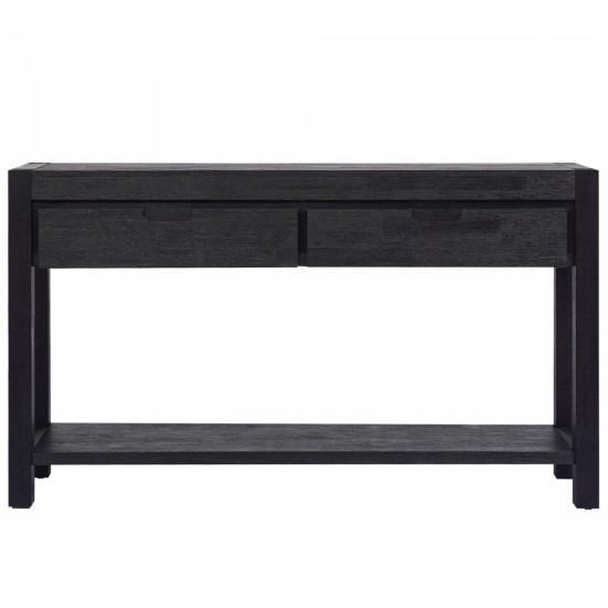 U_STYLE  Console Table Entryway Table for Hallway Living Room with 2 Drawers and 1 Shelf