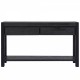 U_STYLE  Console Table Entryway Table for Hallway Living Room with 2 Drawers and 1 Shelf