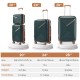 Luggage Sets 4 Piece(14/20/24/28), Expandable Lightweight Suitcase with 4 Double 360 Degrees Mute Spinner Wheels PP Materials Durable TSA Lock Travel Luggage