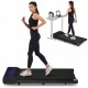 NEW RELEASE 8.10 Walking Pad Under Desk Treadmill for Home Office -2.5HP Walking Treadmill 0.6-4MPH 300LBS Capacity Treadmill for Walking Running Remote Control Batterys