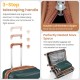 Luggage Sets 4 Piece(14/20/24/28), Expandable Lightweight Suitcase with 4 Double 360 Degrees Mute Spinner Wheels PP Materials Durable TSA Lock Travel Luggage